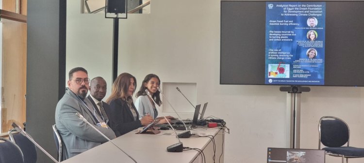 مصر الحلم تواصل جهودها البيئية في مؤتمر المناخ SB62