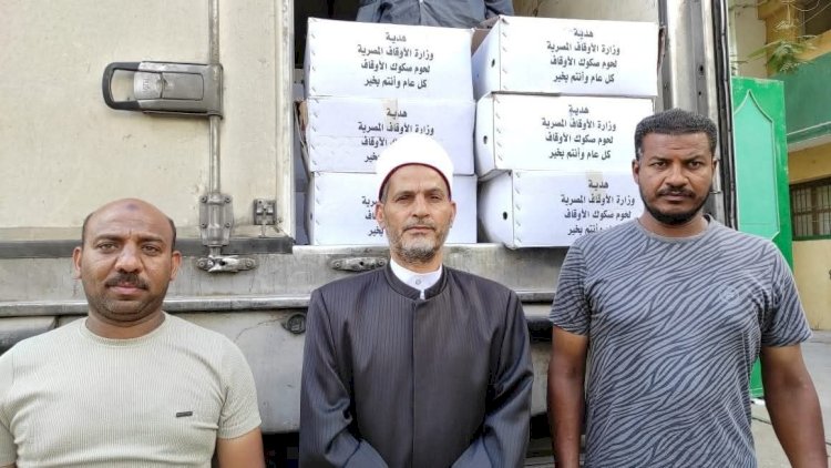 محافظة المنيا تتسلم أُولى دفعات لحوم صكوك الأضاحي لهذا العام