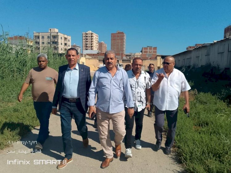 المدير التنفيذي للإصلاح الزراعي يتفقد المشروعات والجمعيات بالإسكندرية