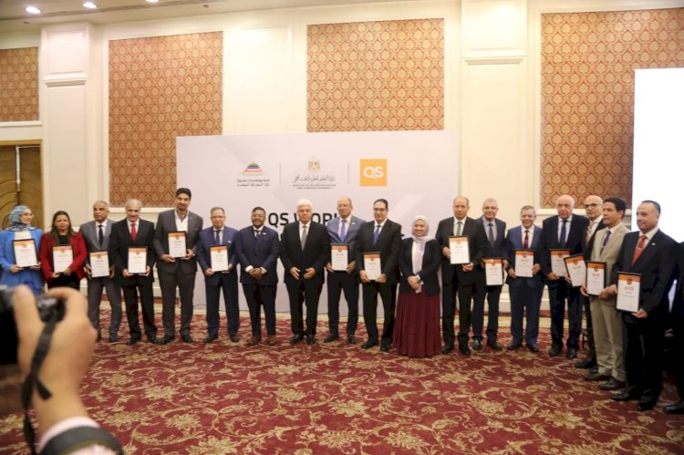 بحضور وزير التعليم العالي:جامعة قناة السويس ضمن الجامعات المكرمة بتصنيف QS2025