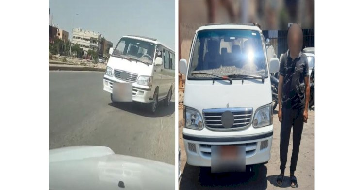 ضبط بطلي فيديو قائدى سيارتي السير عكس الإتجاه بالشرقية