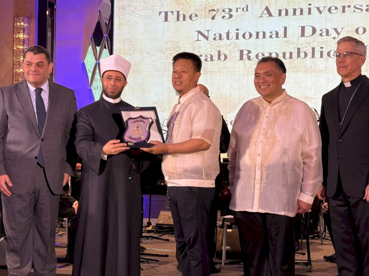 وزير الأوقاف يشارك في الاحتفال باليوم الوطني المصري في الفلبين