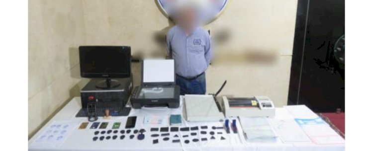 ضبط مالك شركة يقوم بتزوير المحررات الرسمية بالجيزة