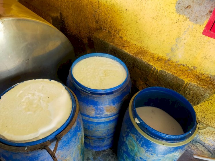 ضبط 11 طنًا من اللبن غير الصالح للاستهلاك الآدمي ببني سويف