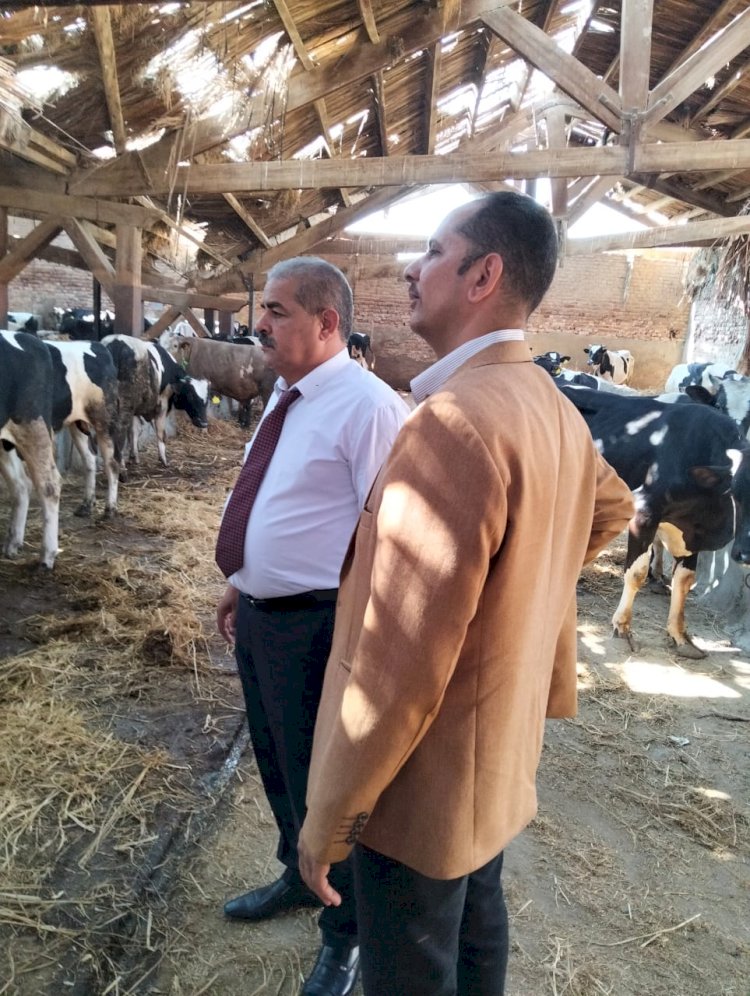 مدير الإصلاح الزراعي يتفقد مشروعات وأنشطة وجمعيات الهيئة بالفيوم