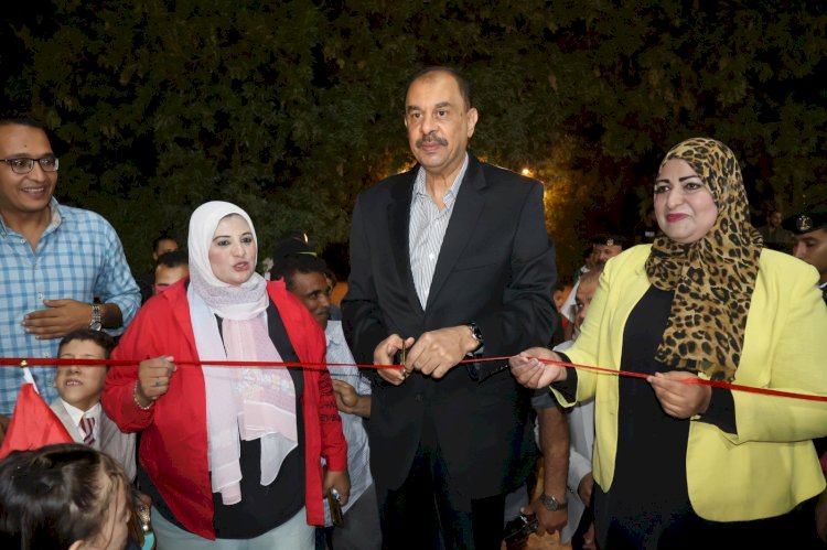 محافظ سوهاج يفتتح تطوير بوابة مدخل مركز ومدينة سوهاج البحري