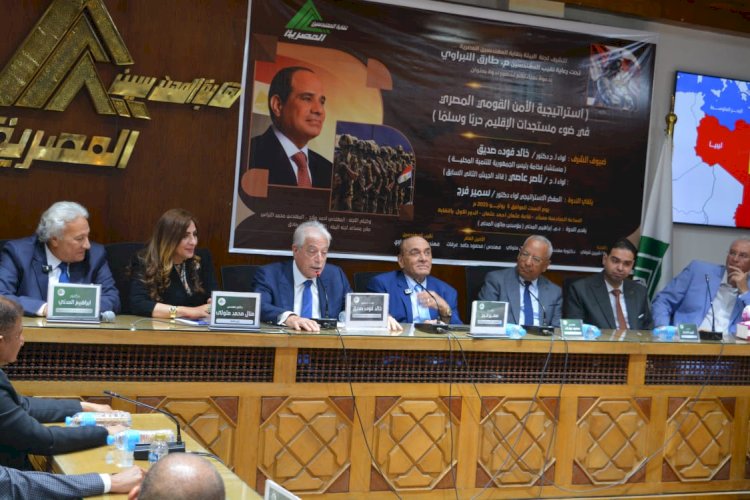 اللواء أ.ح.الدكتور سمير فرج في ندوه هامة بلجنة البيئة بنقابة المهندسين