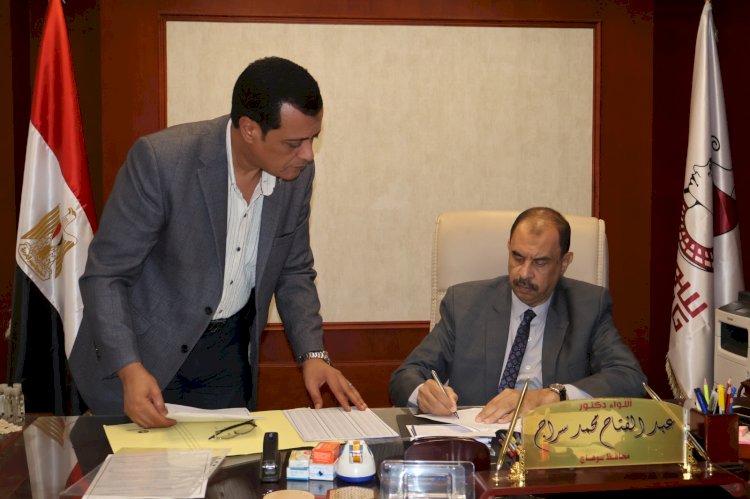 محافظ سوهاج  يعتمد تنسيق القبول بمدارس الثانوي العام و الفني