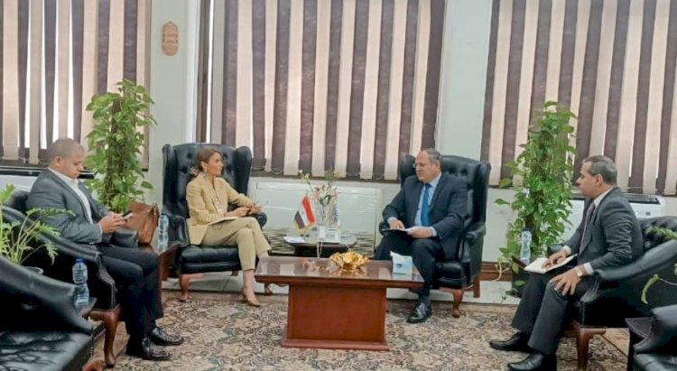 رئيس البحوث الزراعية ومدير اليونسكو يبحثان التعاون في حفظ الأصول الوراثية النباتية