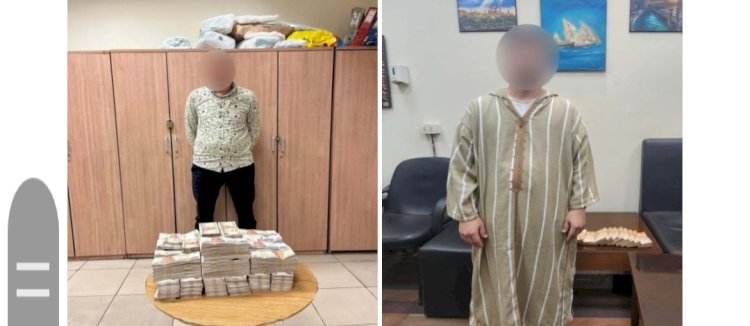 احباط تهريب عملات اجنبية مختلفة بحوزة راكبين بمطار القاهرة الجوي