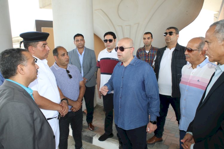محافظ بني سويف يتفقد موقع موقف النجدة بعد نقل أنشطته للمجمع الجديد