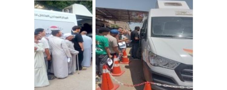 إيفاد القوافل المجهزة فنياً بالمحافظات لحصول المواطنين على الخدمات الشرطية