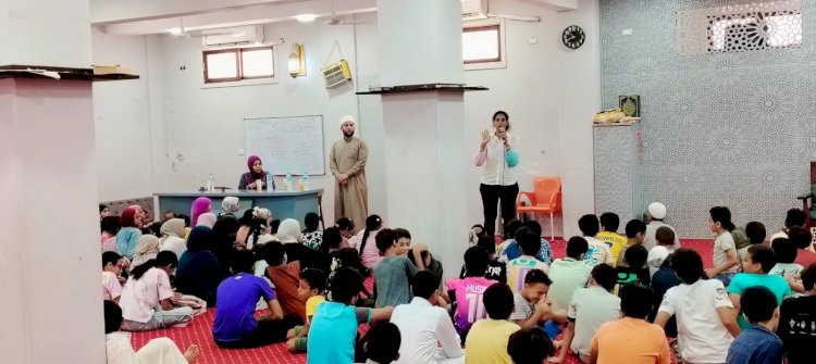 محاضرة توعوية للأطفال عن "أسس التغذية السليمة" بالبحر الاحمر