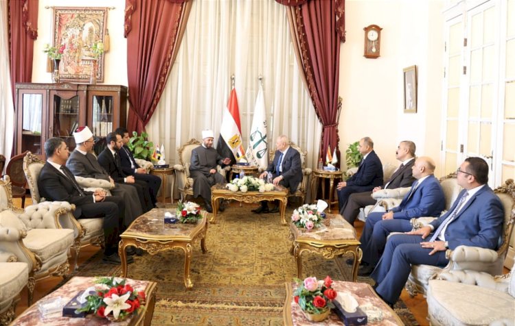 وزير الأوقاف يهنئ المستشار شلبي برئاسته لمجلس الدولة