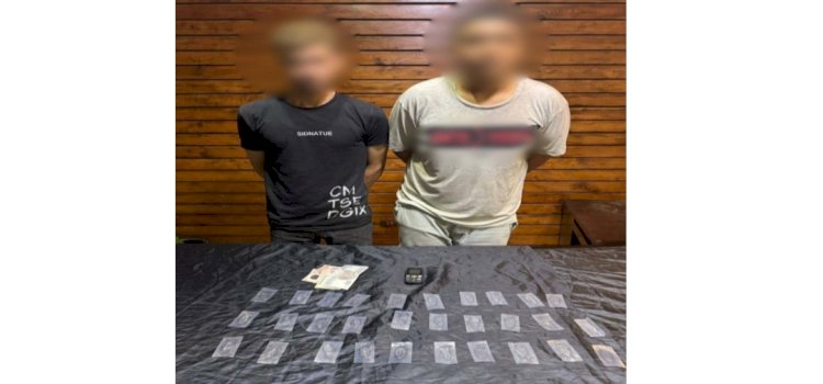 كشف فيديو قيام شخصين بالإتجار فى المواد المخدرة بالقليوبية