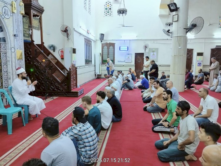 الأوقاف تُنظم ندوات "مخالفة نظم المرور من تعريض النفس والغير للتهلكة" بـ(1544) مسجدًا