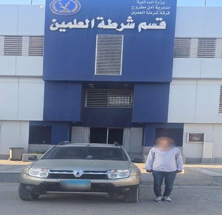 نكشف  فيديو ادعاء تحرير مخالفة مرورية بمطروح