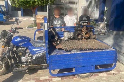 ضبط المتهمين بسرقة مصنع بالسويس