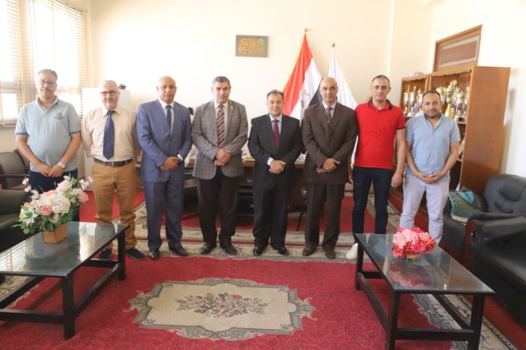 لجنة لمتابعة اختبارات القدرات بكلية علوم الرياضة بجنوب الوادي