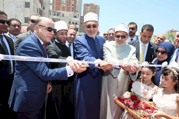 افتتاح المرحلة الأولى من تطوير ساحة المسجد الإبراهيمي بدسوق