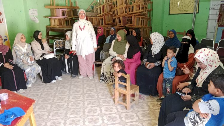 حصاد أنشطة مبادرة تنمية المهارات الحياتية للمرأة الريفية بنت الريف