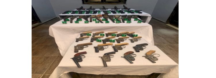 القبض علي عدد من تجار الاسلحة باسيوط ودمياط واسوان