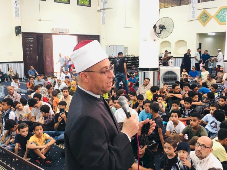 وكيل أوقاف السويس يفتتح النشاط الصيفي بإدارة عتاقة