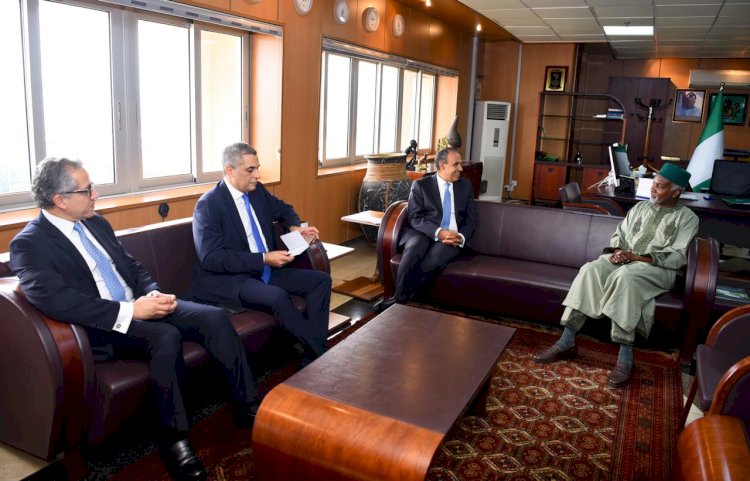 وزير الخارجية يعقد جلسة مباحثات ثنائية مع وزير خارجية نيجيريا في أبوجا