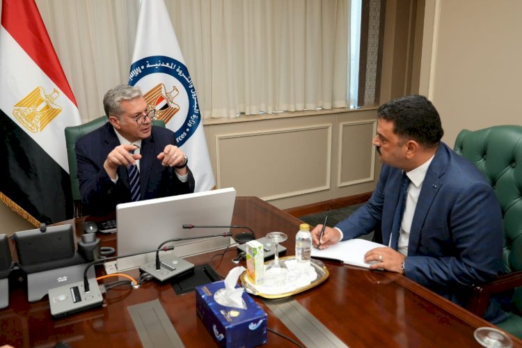 وزير البترول يناقش مع رئيس الثروة المعدنية متطلبات تطوير قطاع التعدين