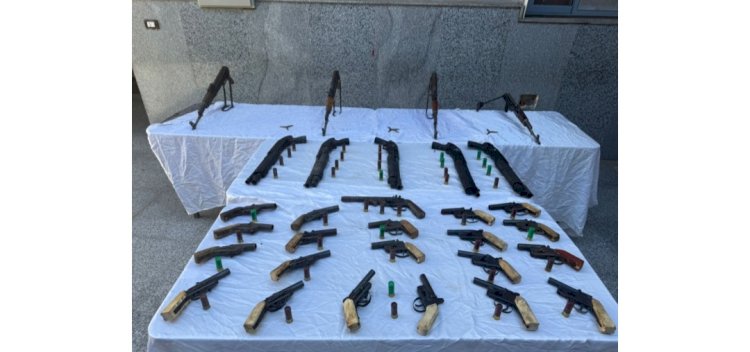 ضبط عدد من تجار الاسلحة والمخدرات بثلاثة محافظات