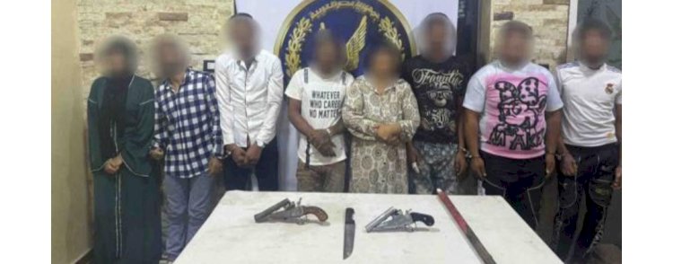 ضبط طرفى مشاجرة معاكسة ربة منزل بالقاهرة