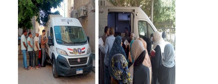 إيفاد القوافل المجهزة لحصول المواطنين على الخدمات الشرطية بالمحافظات