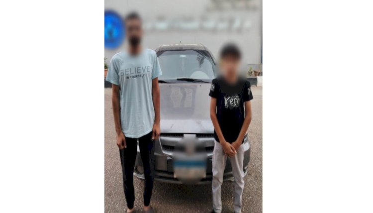 نكشف فيديو قيام طفل بقيادة سيارة ملاكى بالجيزة