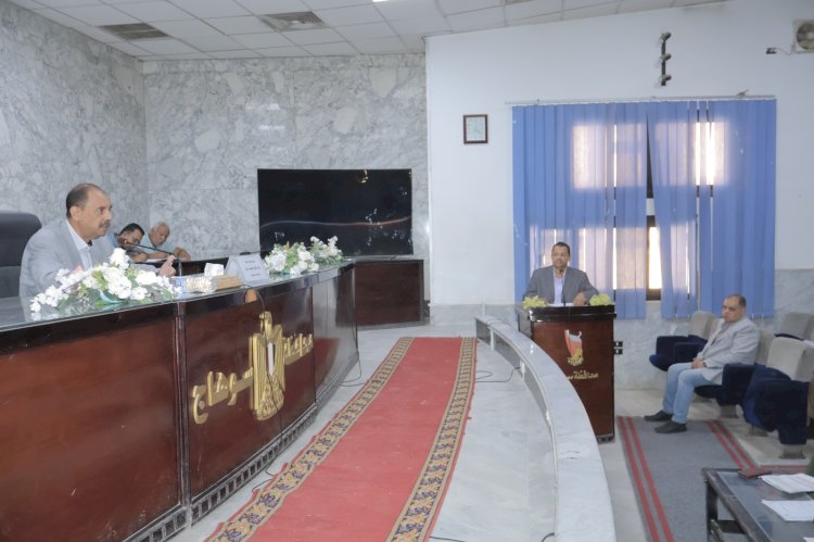 محافظ سوهاج يناقش الربع الأول من الخطة الاستثمارية للعام المالي 2025/2026