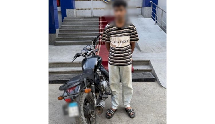 ضبط سائق دراجة اصطدم بسيارة سيدة بالإسماعيلية