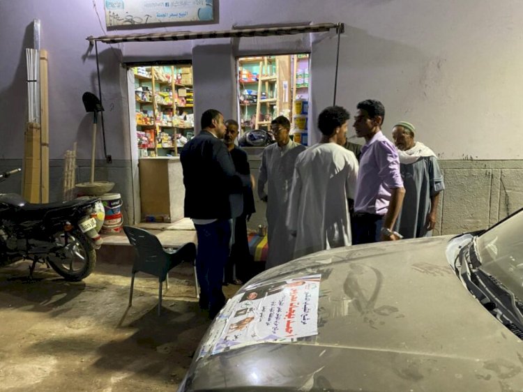 الدكتور أحمد بهجات مرشح حزب المؤتمر بالمنيا يواصل جولاته المكثفة بالقرى