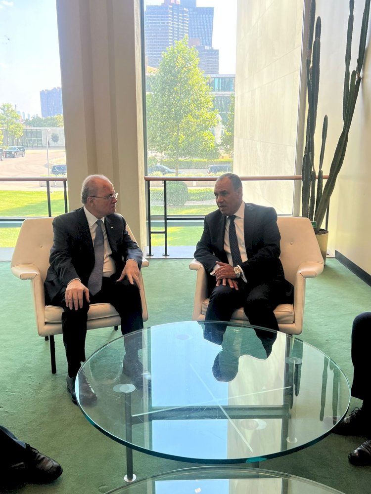 وزير الخارجية لرئيس الوزراء الفلسطيني: مساعينا مستمرة لوقف إطلاق النار