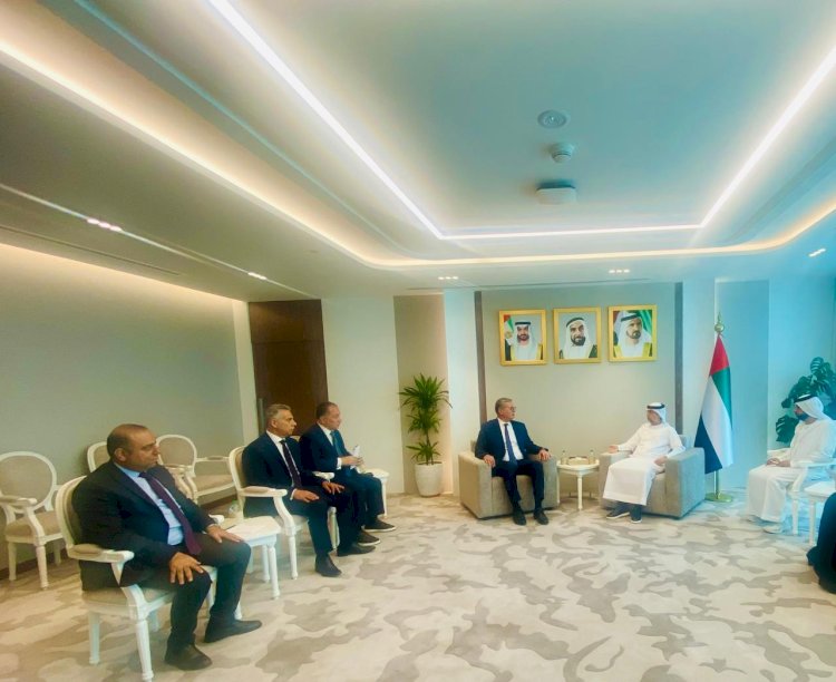 بدوي والمزروعي يستعرضان التعاون في كافة المجالات الخاصة بقطاع الطاقة