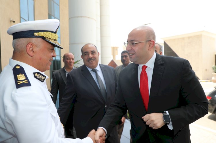 محافظ بني سويف يُهنئ  اللواء أسامة جمعة بتجديد الثقة  مديرا لأمن بني سويف