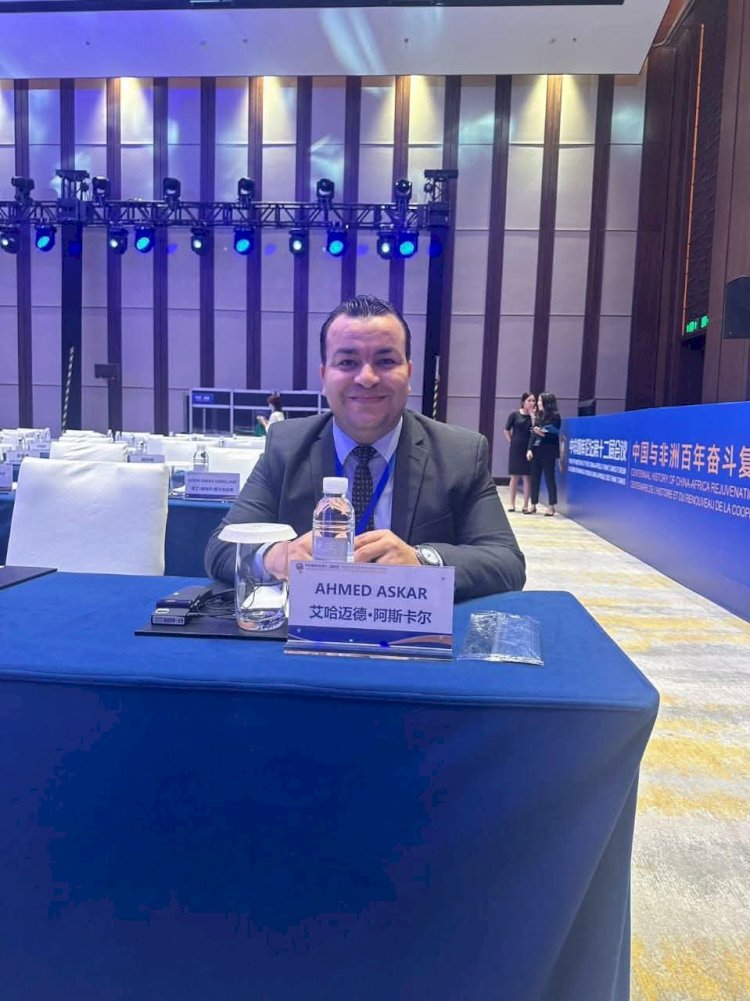 الدكتور أحمد عبدالفتاح عسكر يتوّج بجائزة الدولة التشجيعية