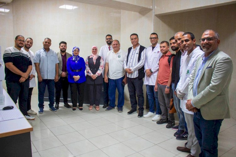 رئيس  البحوث الزراعية يتفقد فرع  المركزي لتحليل متبقيات المبيدات بالإسماعيلية