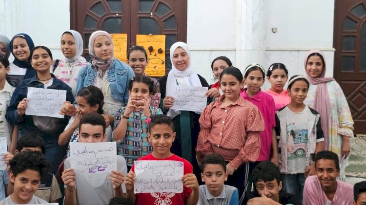 الأوقاف تواصل جهودها التوعوية بأنشطة تربوية للأطفال في محافظة البحيرة