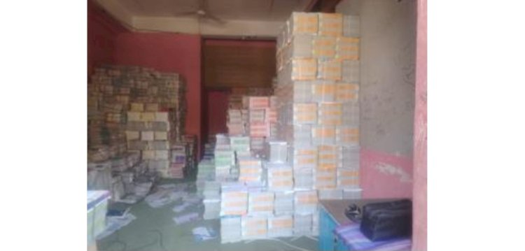 ضبط المدير السئول عن مكتبة ومخزن "بدون ترخيص" بالقليوبية