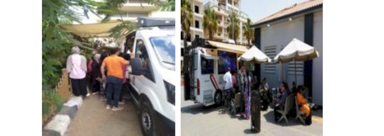 إيفاد القوافل المجهزة لحصول المواطنين على الخدمات الشرطية بالمحافظات