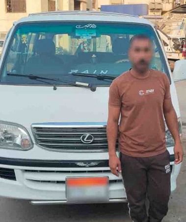 ضبط سائق تعدى على مواطن بالسب بالدقهلية