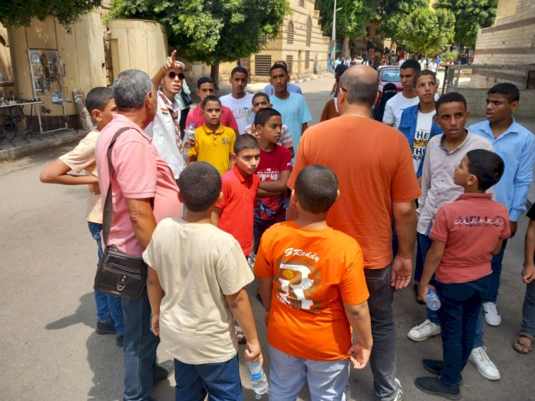 أيتام بيلا فى جولة سياحية نيليلة بكفر الشيخ