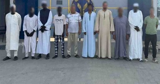 حقيقة فيديو مشاجرة الاجانب بالجيزة