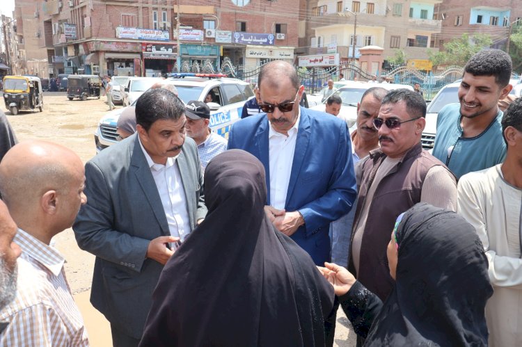 محافظ سوهاج يتفقد الأسواق والمواقف وأعمال تطوير ميدان الشهداء بالمنشاة