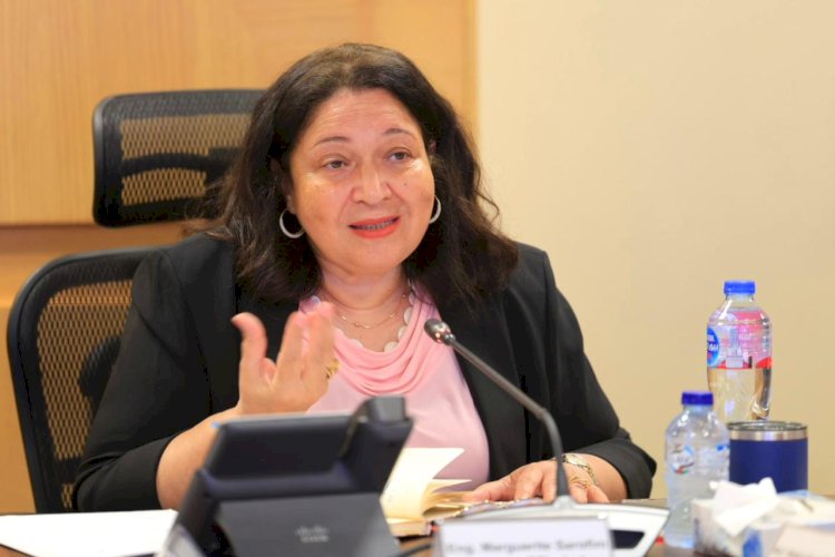 صاروفيم  ترأس اجتماع مشروع تحسين الوضع الاجتماعي والأمن الغذائي بالمنيا