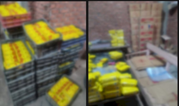 ضبط مالك مصنع لتعبئة السلع الغذائية غير مرخص بالقليوبية